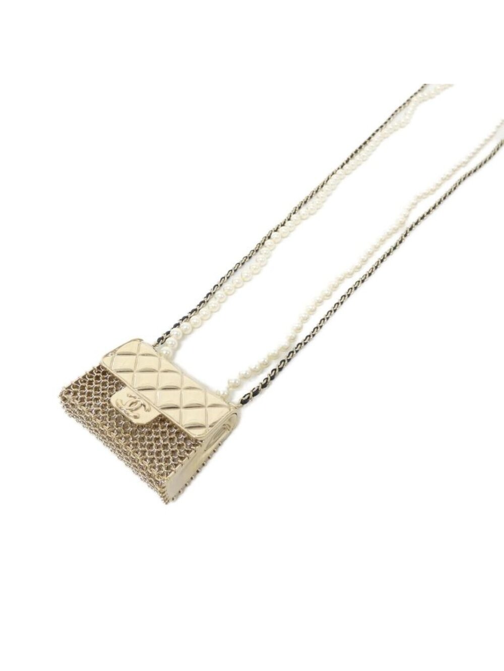 Chanel Necklace Gold
